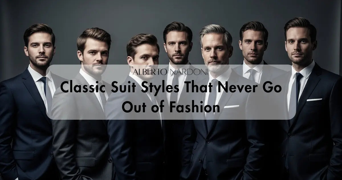 Classic Suit Styles That Never Go Out of Fashion