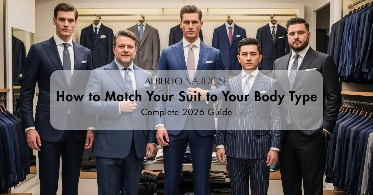 How to Match Your Suit to Your Body Type