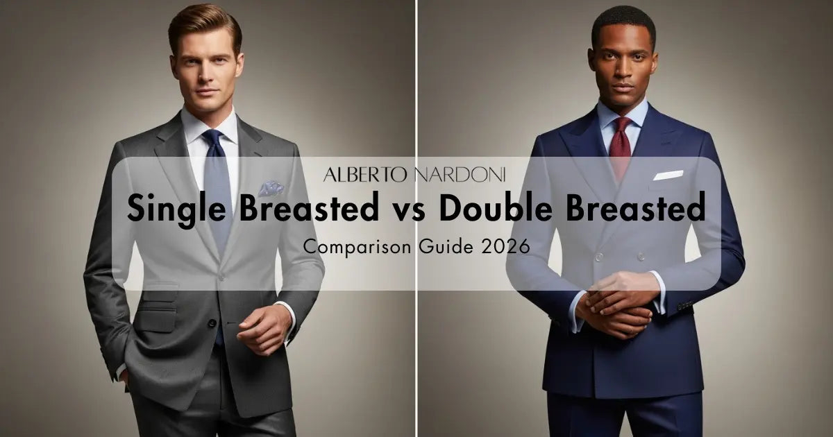 Single Breasted vs Double Breasted Suits