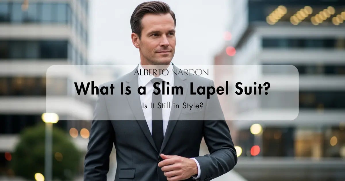 Slim Lapel Suit