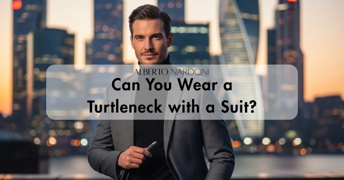 Turtleneck with a Suit