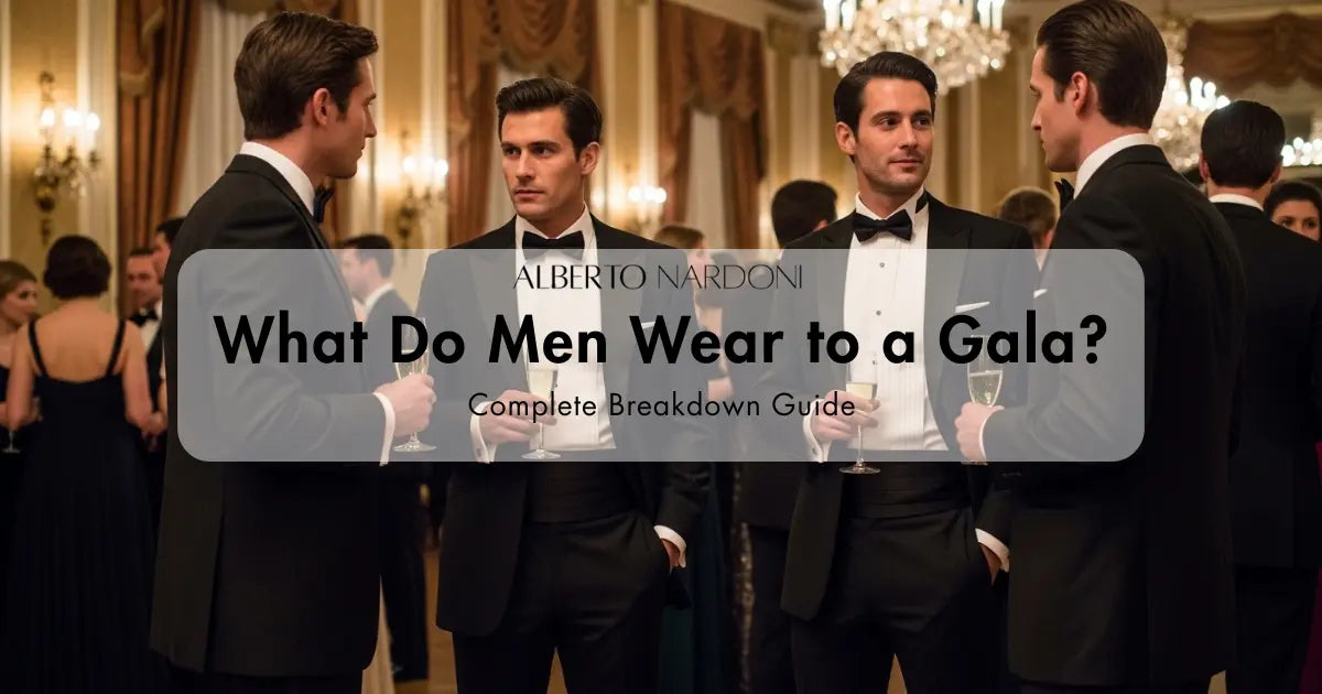 What Do Men Wear to a Gala?