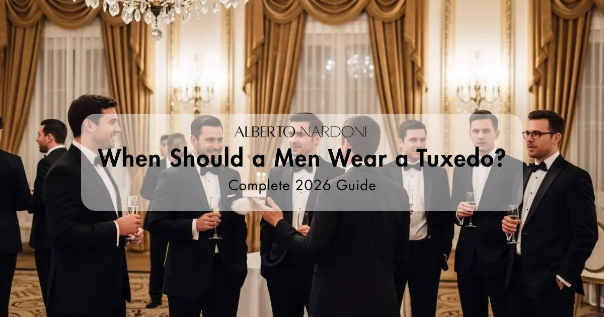 When Should a Men Wear a Tuxedo?