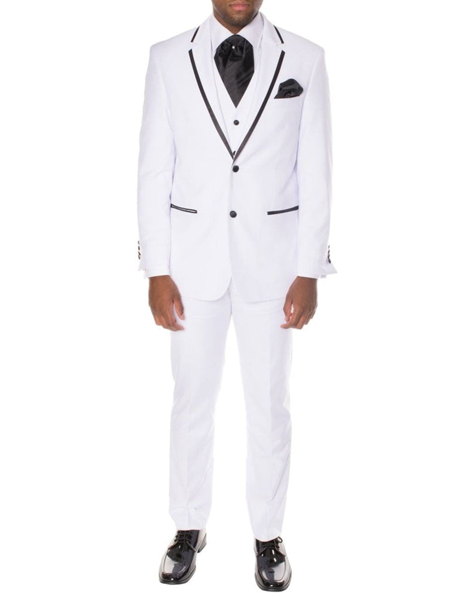 White Prom Suit - White Prom Tuxedo - White Suit