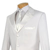 Men's Regular Fit Tuxedo 2 Piece Collection In White 3 Button Design