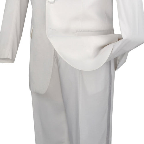 Men's Regular Fit Tuxedo 2 Piece Collection In White 3 Button Design