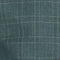 Men's Forest Green Windowpane Three Piece Suit