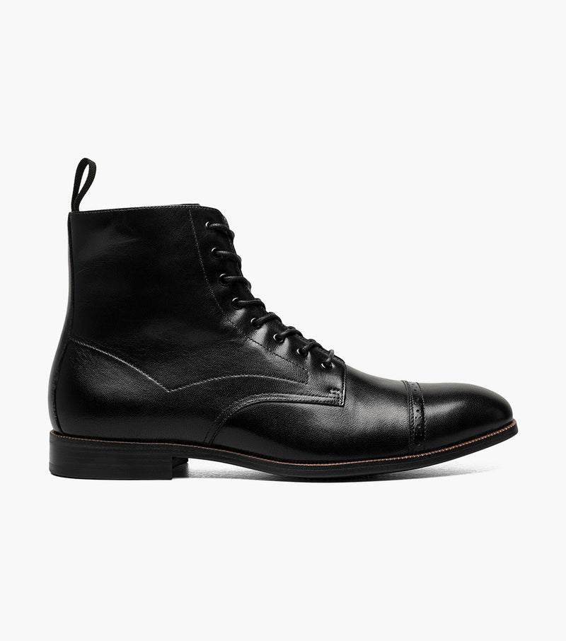 Stacy Adams Henry Cap Toe Lace Up Boot by Stacy Adams Shoes