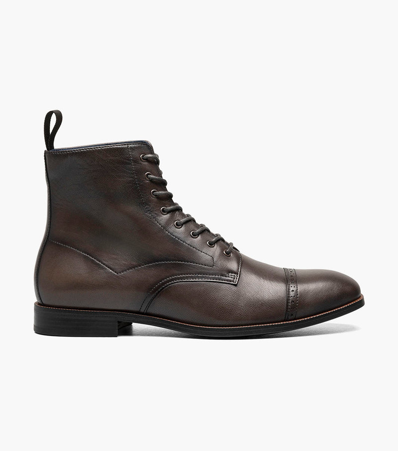 Stacy Adams Henry Cap Toe Lace Up Boot by Stacy Adams Shoes