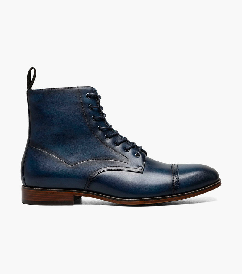 Stacy Adams Henry Cap Toe Lace Up Boot by Stacy Adams Shoes