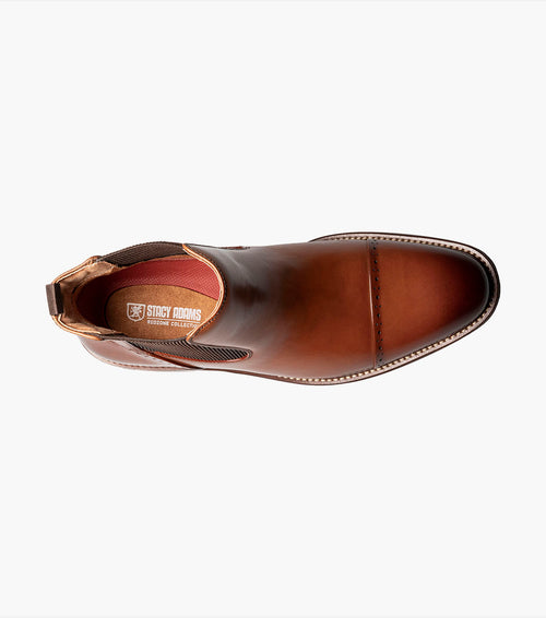 Stacy Adams Maury Cap Toe Chelsea Boot by Stacy Adams Shoes