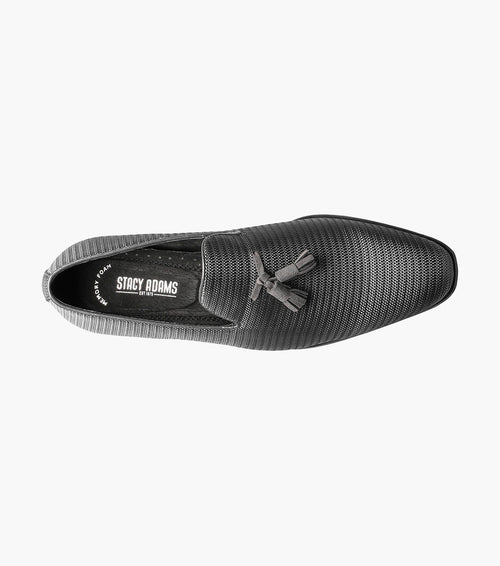 Stacy Adams Tazewell Plain Toe Tassel Slip On by Stacy Adams Shoes