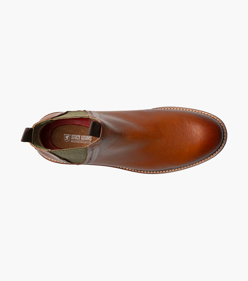 Stacy Adams Isaacson Plain Toe Chelsea Boot by Stacy Adams Shoes