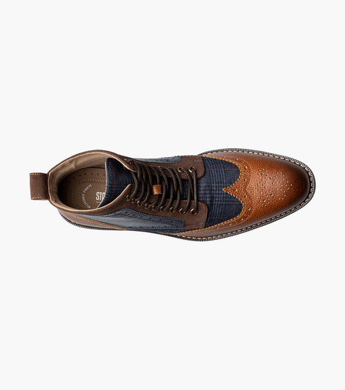 Stacy Adams Finnegan Wingtip Lace Up Boot by Stacy Adams Shoes