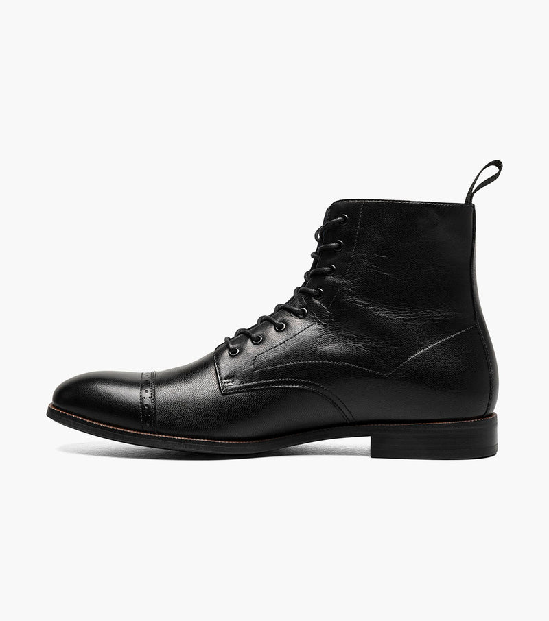 Stacy Adams Henry Cap Toe Lace Up Boot by Stacy Adams Shoes