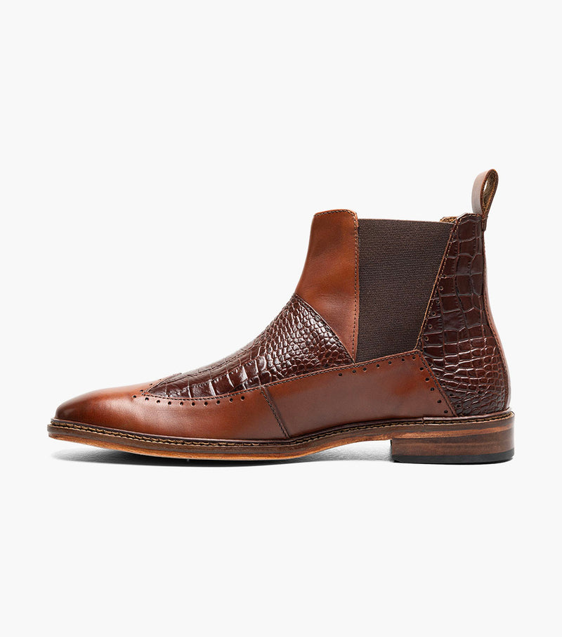 Stacy Adams Garza Wingtip Chelsea Boot by Stacy Adams Shoes
