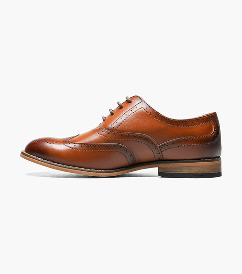 Stacy Adams Kids Dunbar Wingtip Oxford by Stacy Adams Shoes