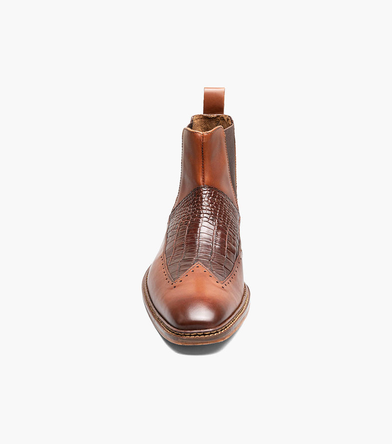 Stacy Adams Garza Wingtip Chelsea Boot by Stacy Adams Shoes