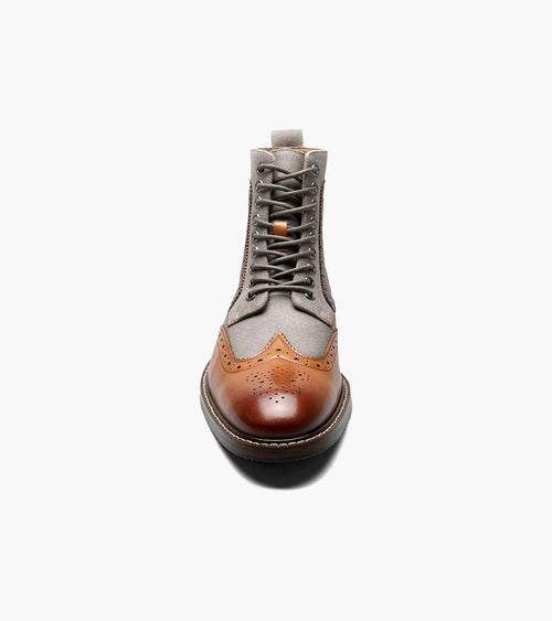 Stacy Adams Finnegan Wingtip Lace Up Boot by Stacy Adams Shoes