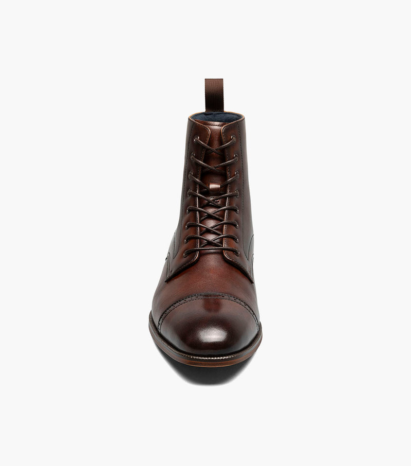 Stacy Adams Henry Cap Toe Lace Up Boot by Stacy Adams Shoes