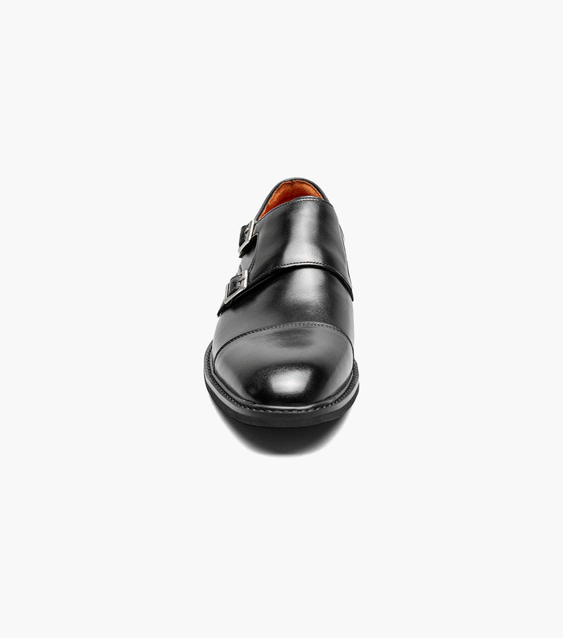 Stacy Adams Boswell Cap Toe Double Monk Strap by Stacy Adams Shoes