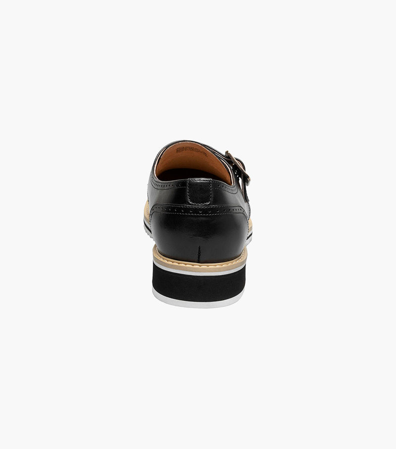 Stacy Adams Bartram Plain Toe Monk Strap by Stacy Adams Shoes