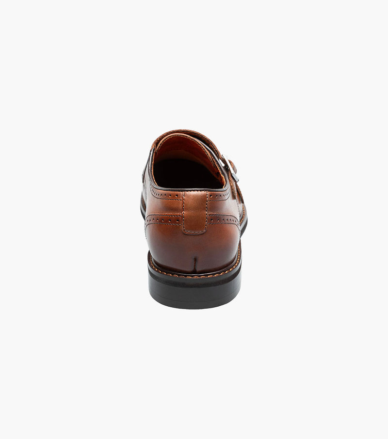 Stacy Adams Boswell Cap Toe Double Monk Strap by Stacy Adams Shoes