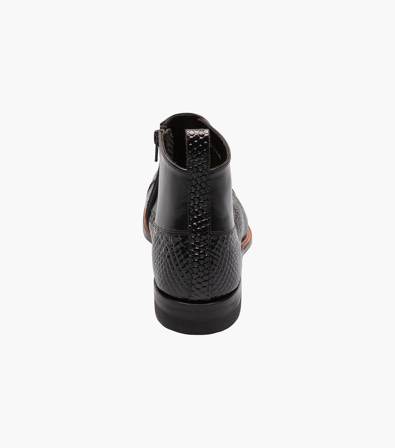 MADISON Spectator Spat Cap Toe Demi Boot