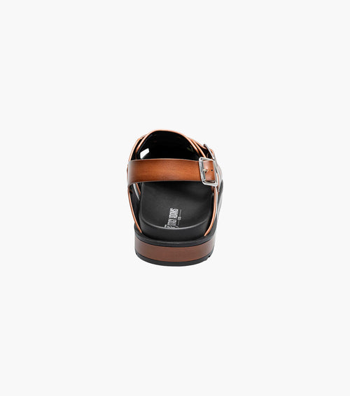 Stacy Adams Largo Slingback Buckle Sandal by Stacy Adams Shoes