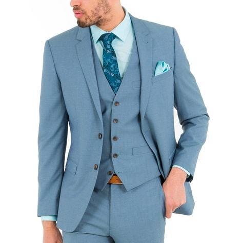 Dusty Blue Groomsmen Suits | Alberto Nardoni Dusty Blue Groomsmen Suits | Alberto Nardoni