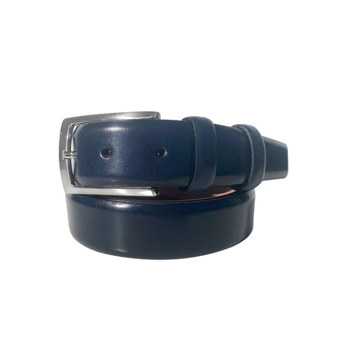 CBelt -1547 Plain Leather Belt - Black