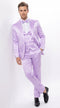 Menâs Lavender Tuxedo â Shiny Light Purple Wedding & Prom Tuxedo Suit