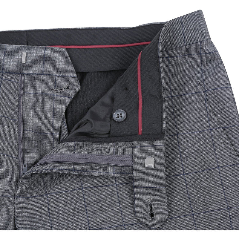293-44 Men's Double-Breasted New Slim Fit Suits