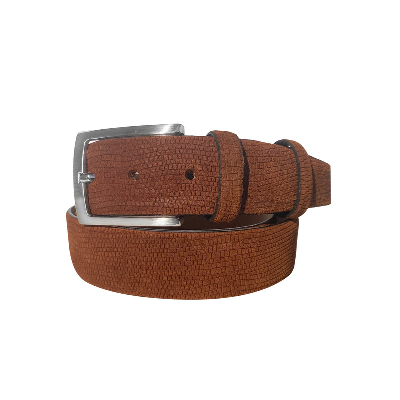 CBelt -1547 Design Suede Belt - Tabbaco Suede