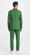 Men’s Emerald Green Linen Suit Set – Lightweight Summer Blazer and Pants, Casual Formal Summer Suit, Breathable Wedding Party Outfit