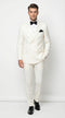 Men’s ivory Cream Double Breasted Suit – Classic Formal Tuxedo Style Suit for Weddings off White Color