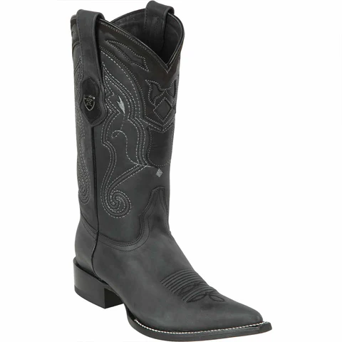 Black Pointy Mexican Boots Pointed Toe