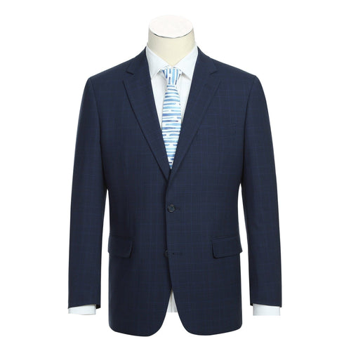 293-26 Men's Classic Fit Checked Suits