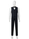 Black Suit Cosplay Costume for Men – Halloween Outfit Without Shoes