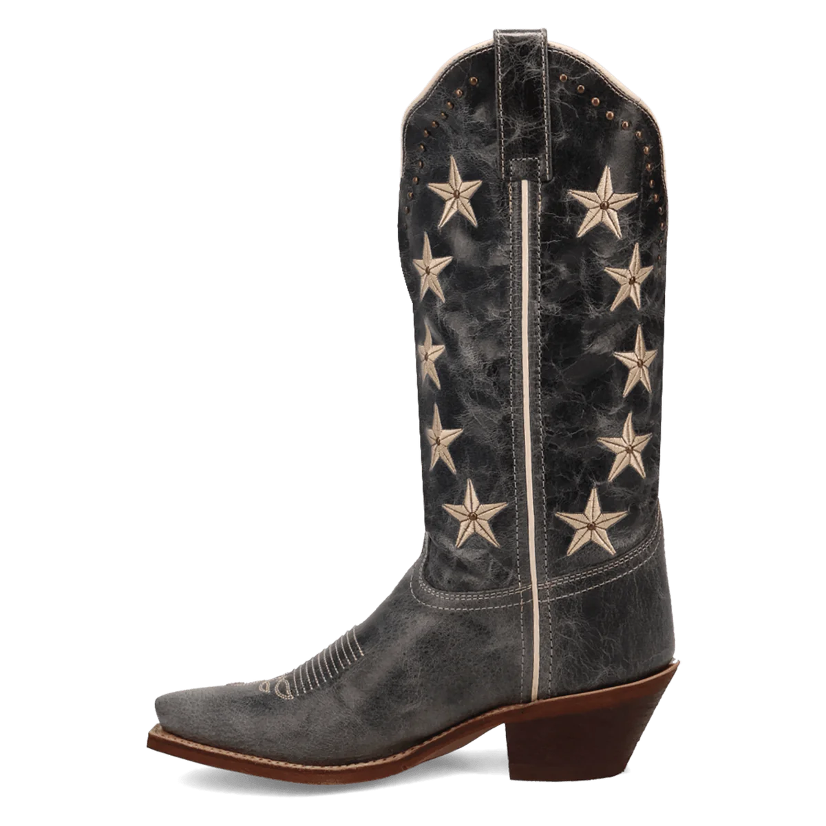 Laredo Serenade Blue Leather Women Boots