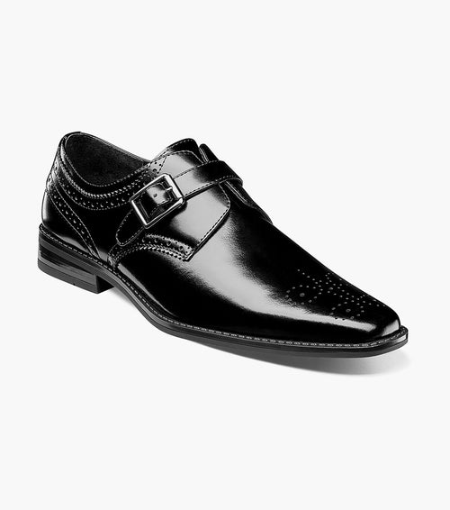 Stacy Adams Kinsley Plain Toe Monk Strap by Stacy Adams Shoes