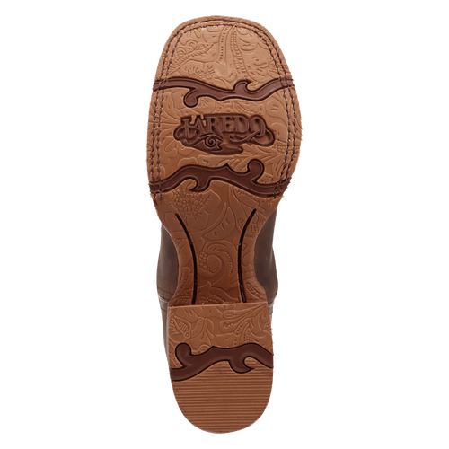 Laredo Lonestar Lace Leather Boot - Classic Western Style