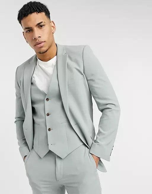 Light Green Men Sage Suit | Alberto Nardoni Light Green Men Sage Suit | Alberto Nardoni