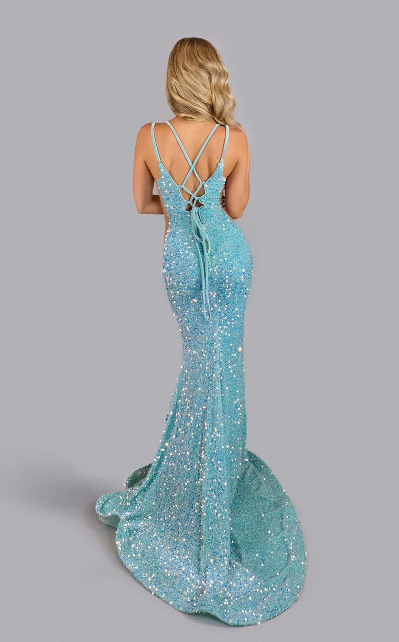 Jessica Angel JA2532 Sweetheart Spaghetti Strap Mermaid Prom Dress