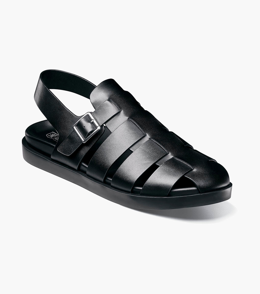 Stacy Adams Montego Slingback Buckle Sandal by Stacy Adams Shoes