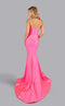 Jessica Angel JA2614 Strapless Sweetheart Mermaid High Slit Jersey Dress