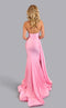 Jessica Angel JA2647 Halter V-Neck Sheath High Slit Prom Party Dress