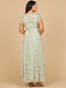 Lara 29181 Long Mother of the Bride Dress 3D Floral Embellished Cap Sleeve Gown