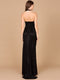 Lara 29600 Beaded Halter Neck Prom Dress Keyhole Mermaid Evening Gown