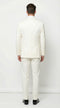 Menâs ivory Cream Double Breasted Suit â Classic Formal Tuxedo Style Suit for Weddings off White Color
